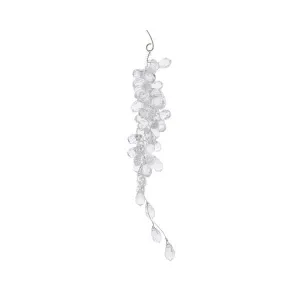 12" Hanger Acrylic Beads-Clear