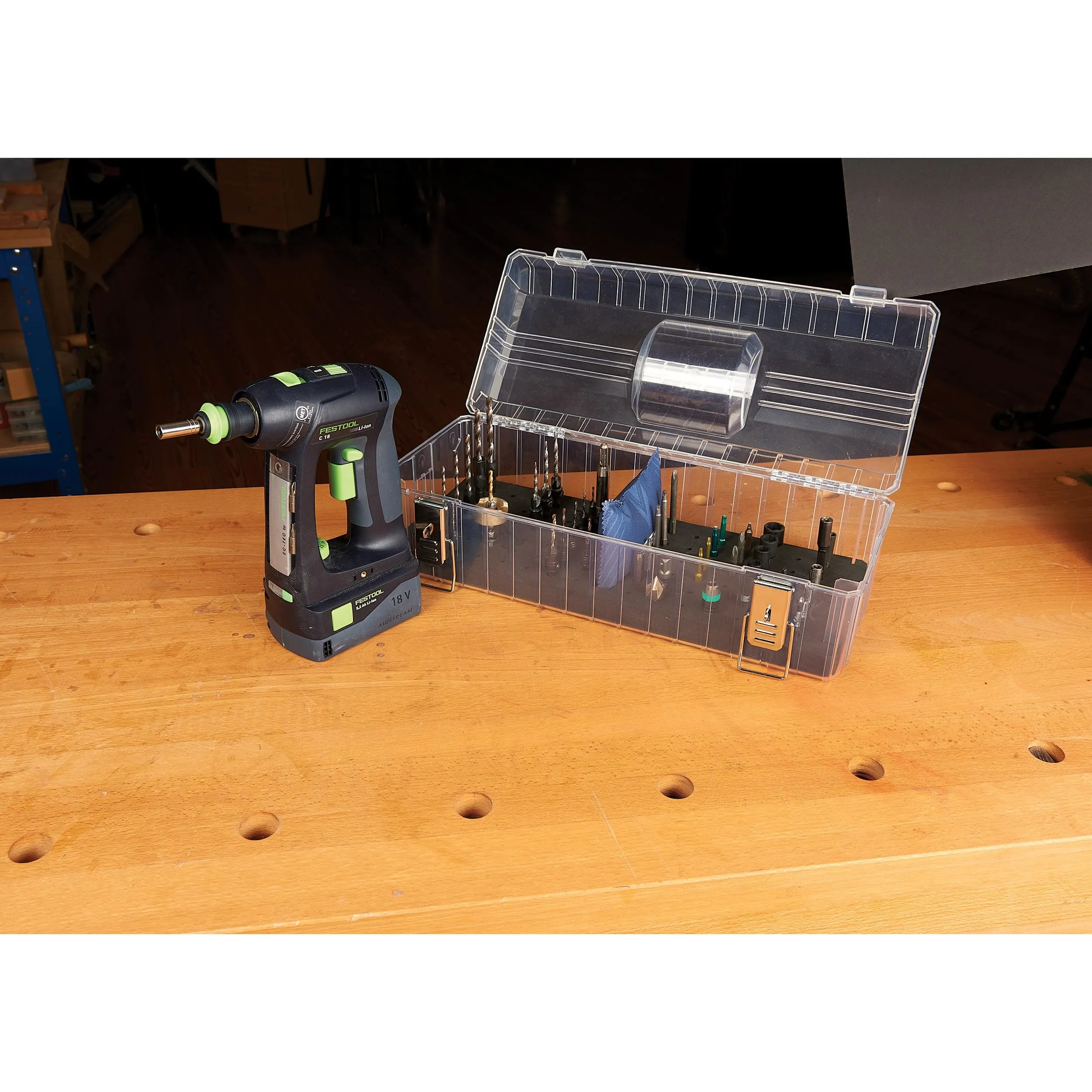 1/4" Drill and Driver Bit Storage Case