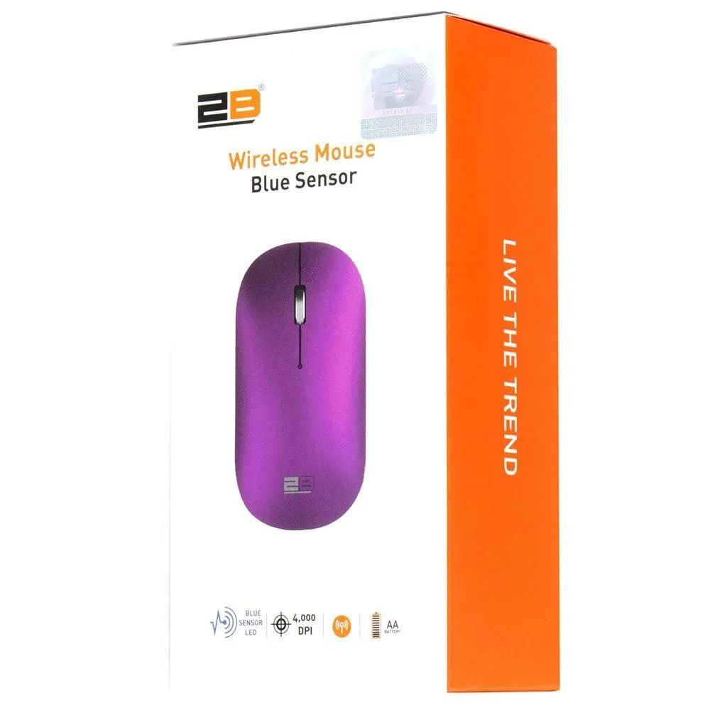 2B MO877 Wireless Mouse 4000Dpi