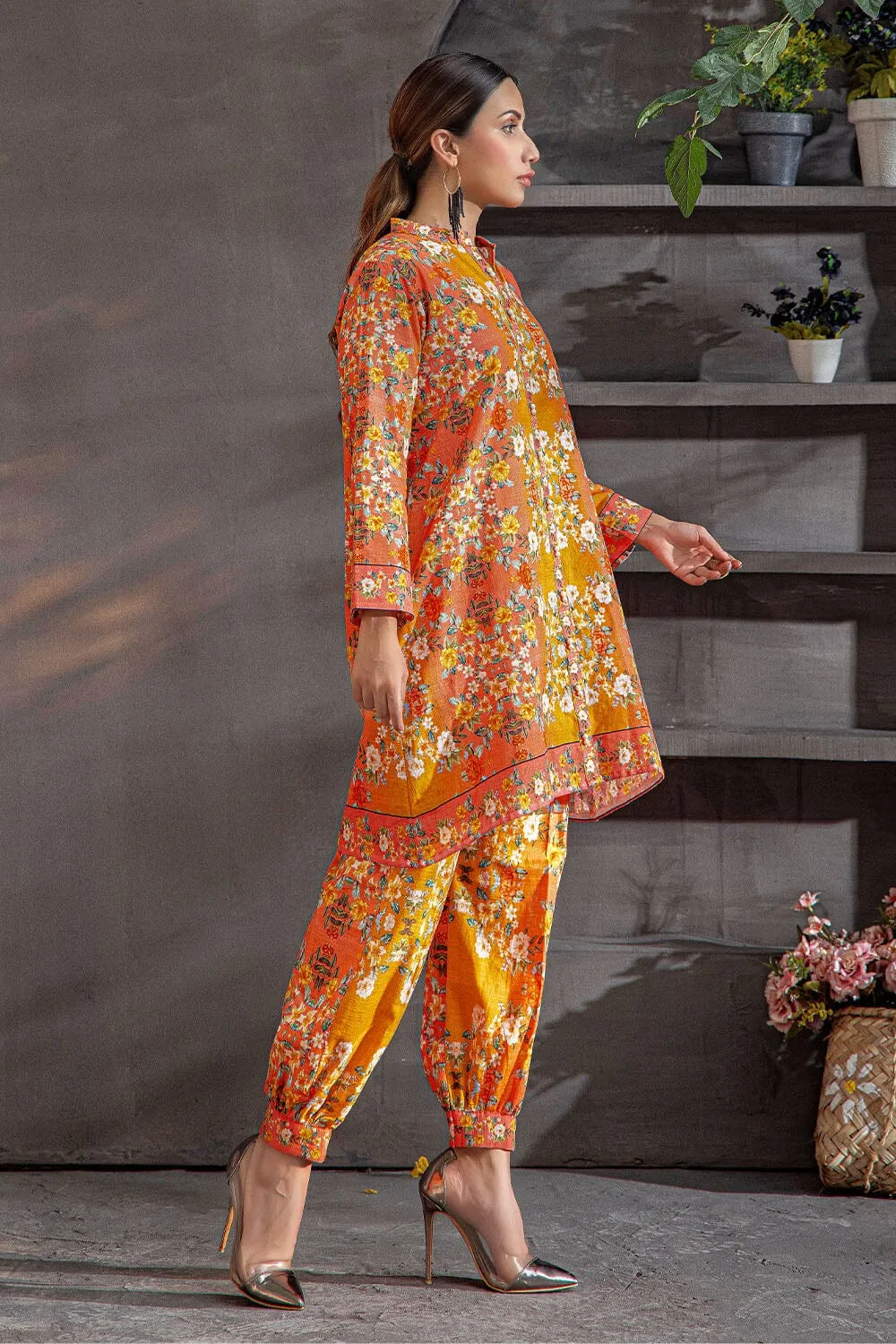 2PC Unstitched Khaddar Suit RKT-2317