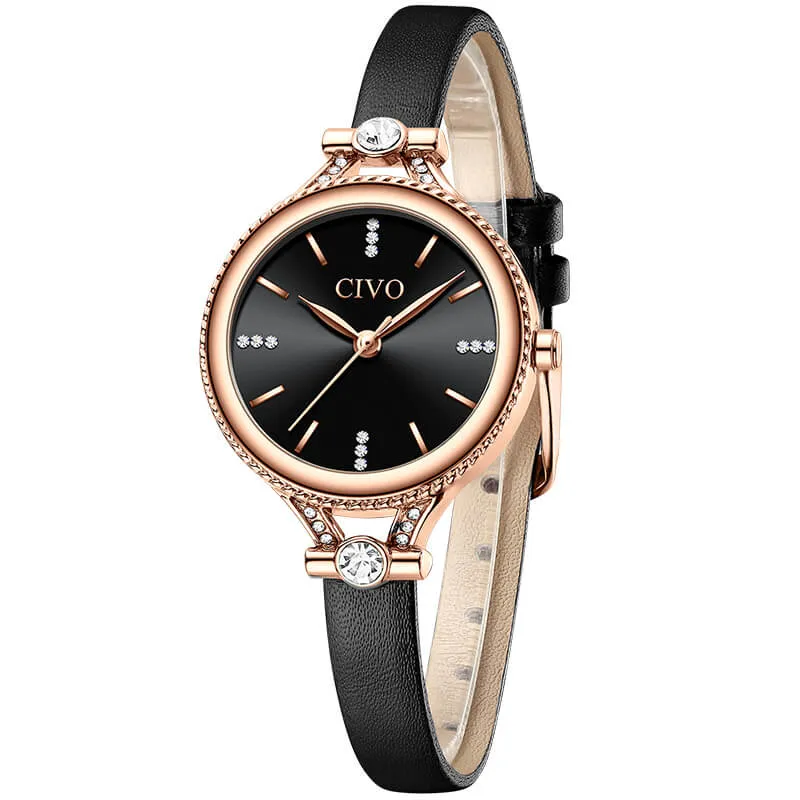 8120C | Quartz Women Watch | Leather Band