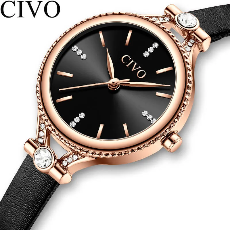 8120C | Quartz Women Watch | Leather Band