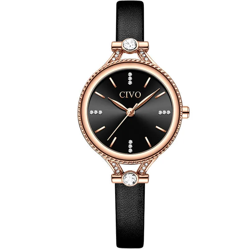 8120C | Quartz Women Watch | Leather Band