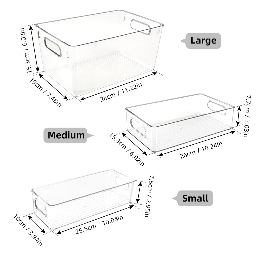 8Pcs Fridge Organizer