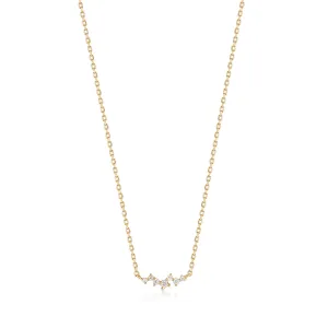 Ania Haie 14kt Gold Stargazer Natural Diamond Constellation Necklace