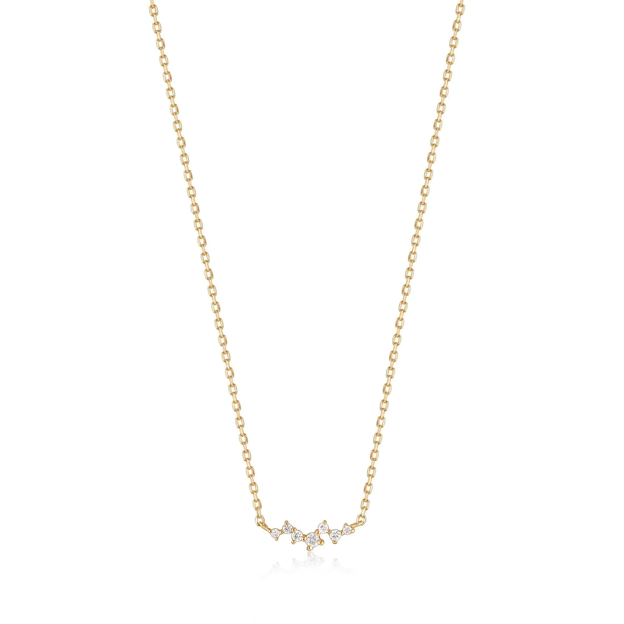 Ania Haie 14kt Gold Stargazer Natural Diamond Constellation Necklace