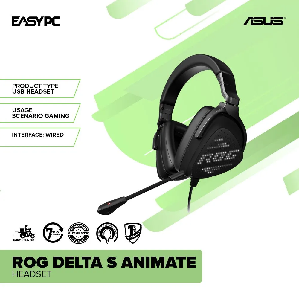 Asus ROG Delta S Animate Headset