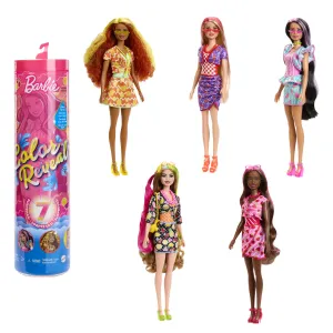 Barbie Dolls And Accessories, Color Reveal Doll, Scented, Sweet Fruit Series