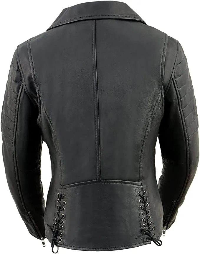 Black 'Duchess' Moto Jacket