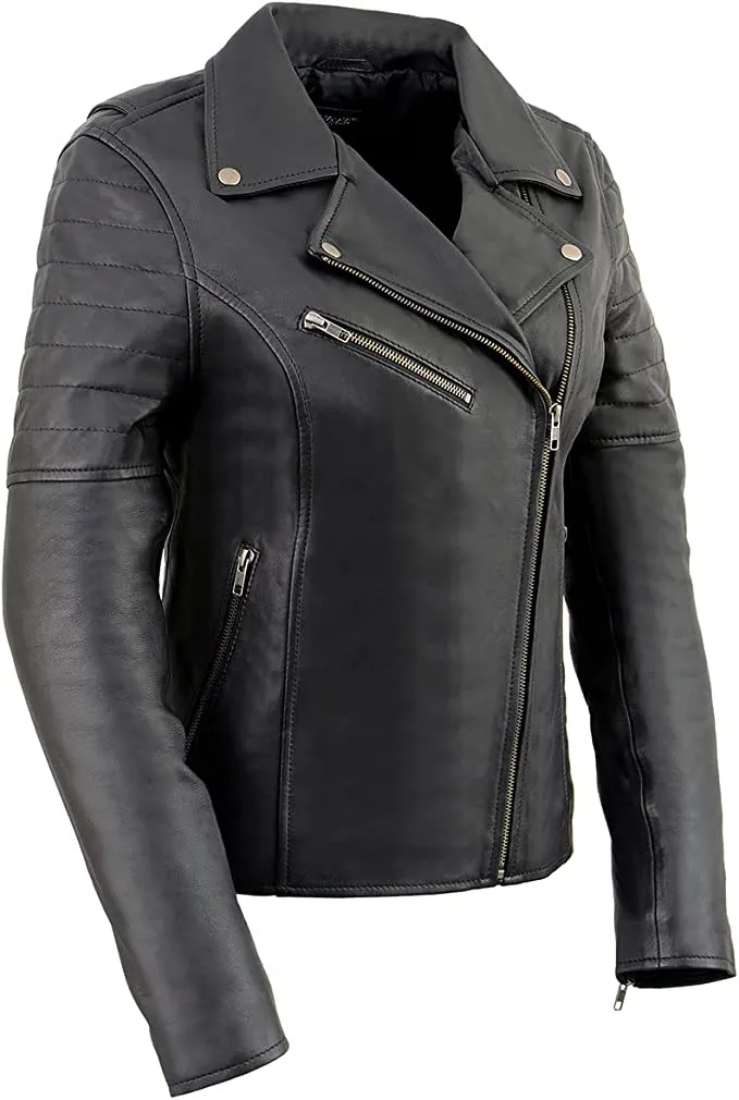 Black 'Duchess' Moto Jacket