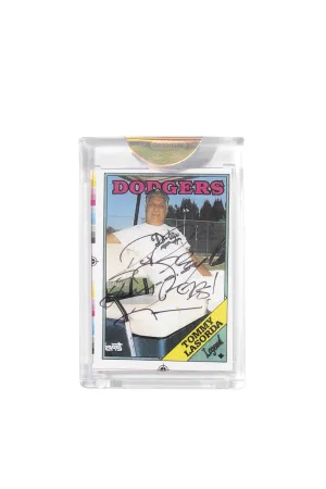 Black Edition: Tommy Lasorda Topps Card by Bobby Hundreds