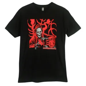 Bliss Out (Red Print) Black - Tee