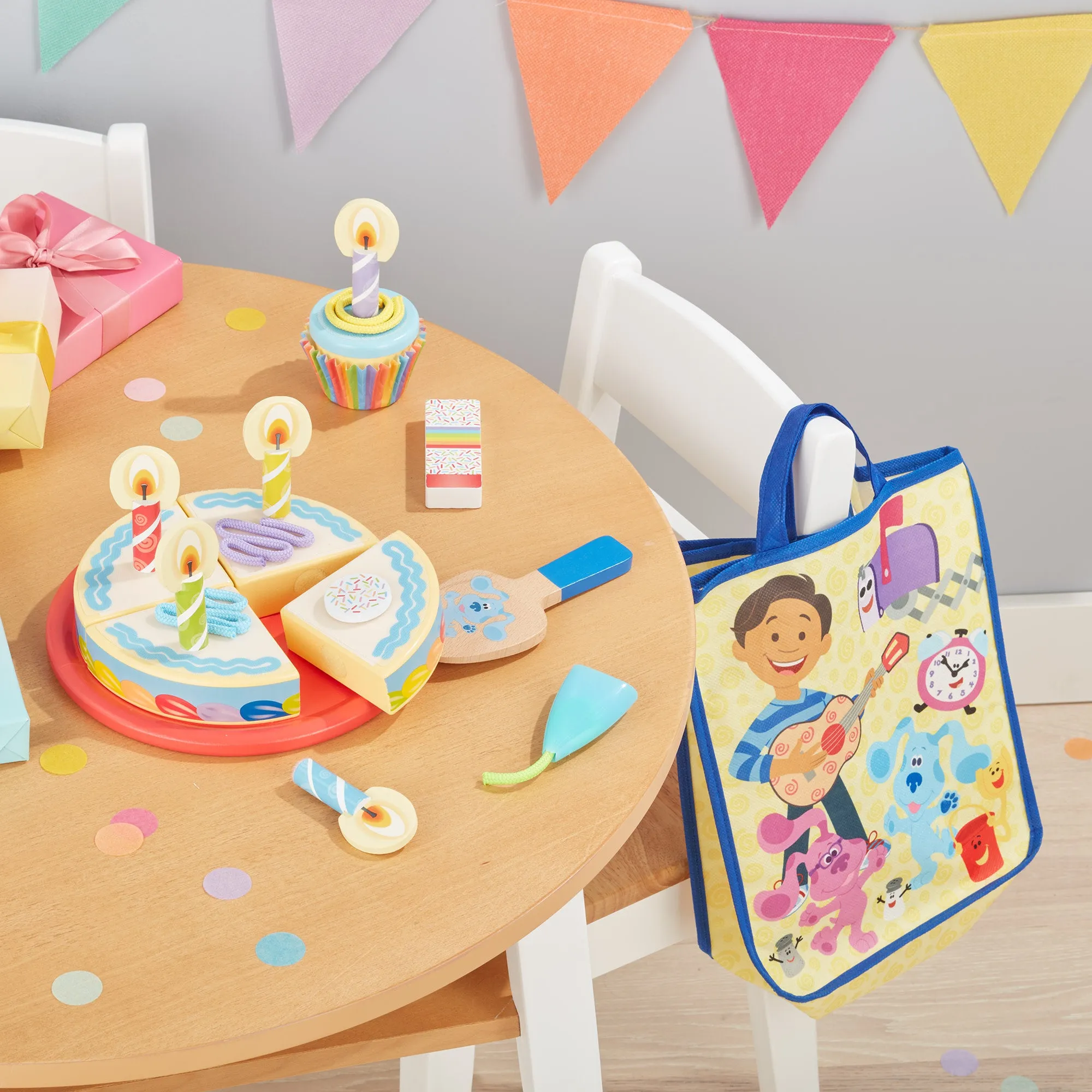 Blue's Clues & You! Wooden Birthday Party Play Set