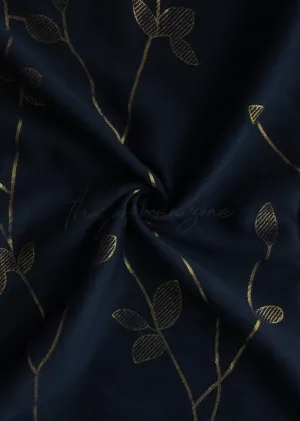 Botanical - Navy Blue