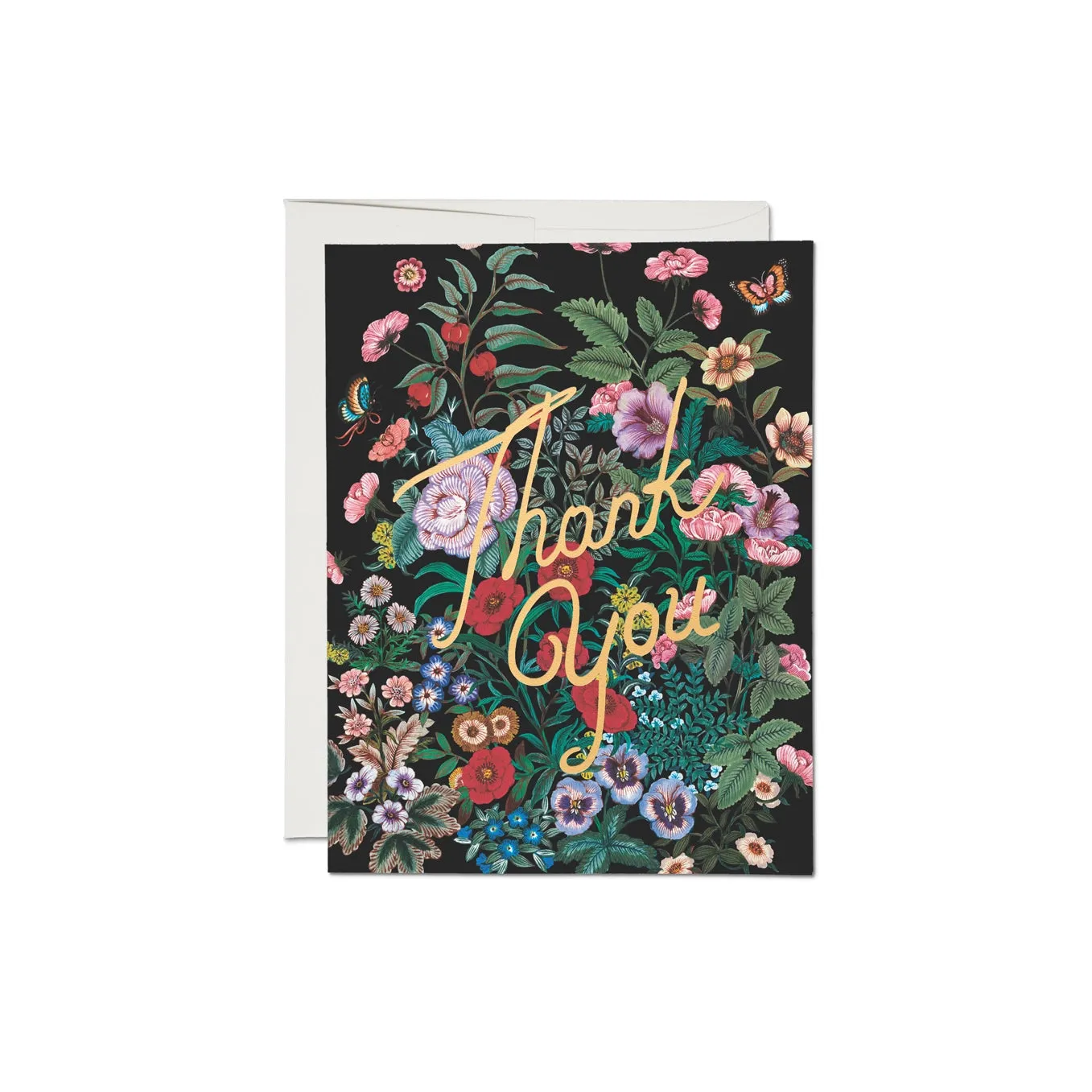 Botanical Thank You Greeting Card