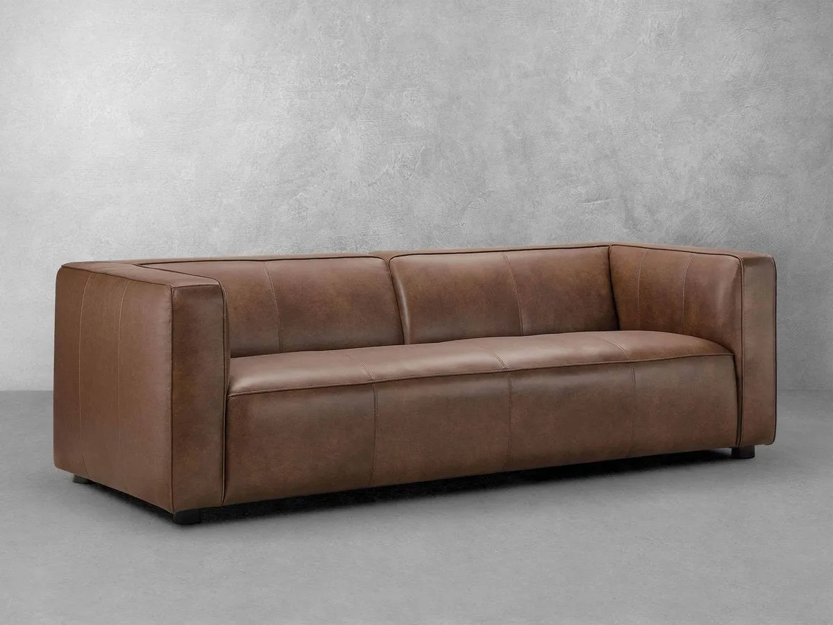 Brady Leather Sofa