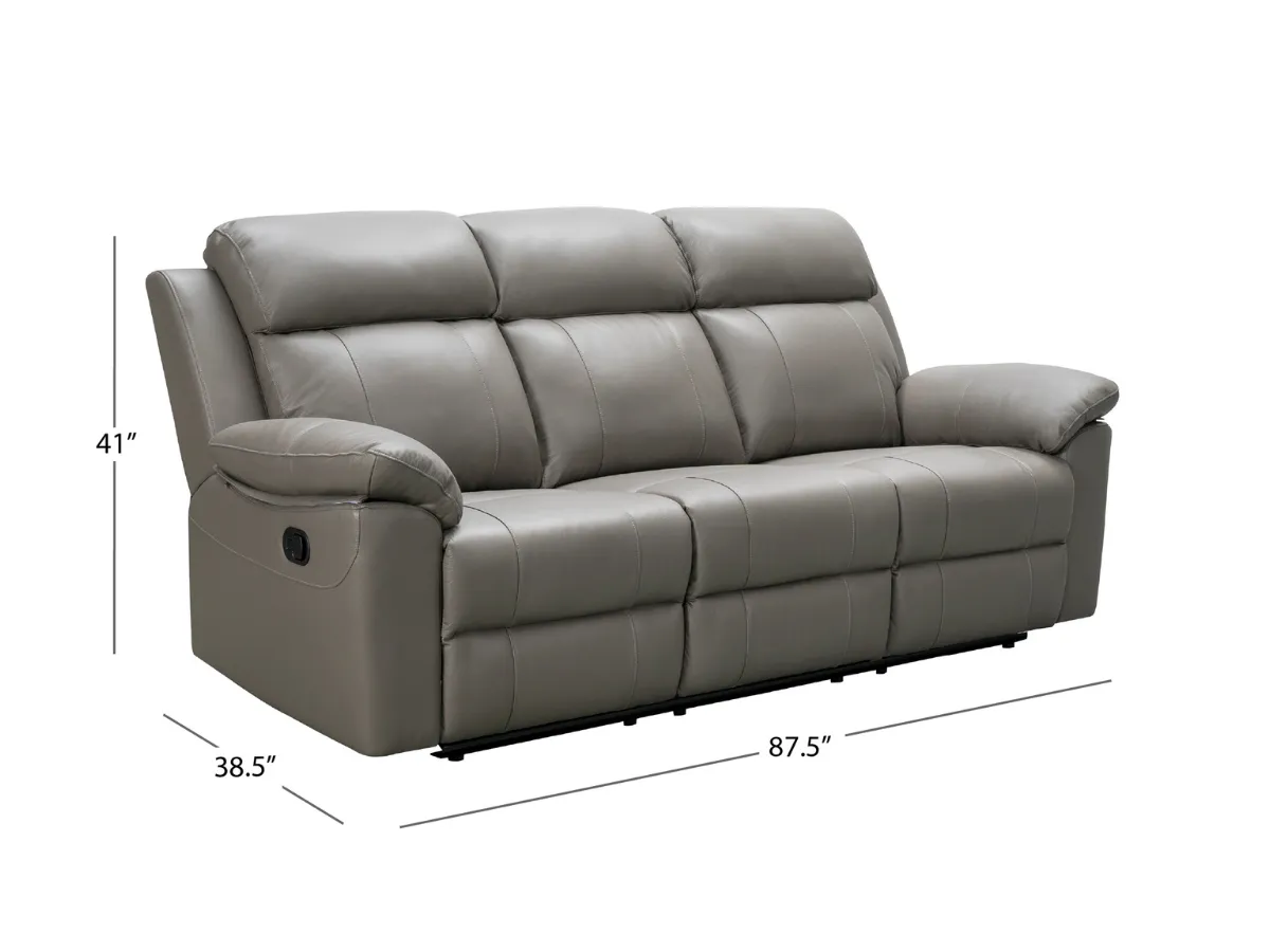 Braylen Top Grain Leather Reclining Sofa Set