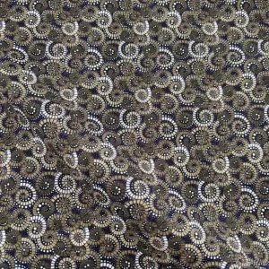 Brown Swirl, Way  Under by Oasis Fabrics