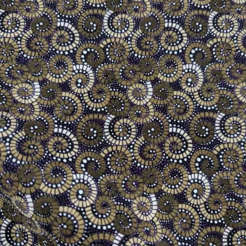 Brown Swirl, Way  Under by Oasis Fabrics