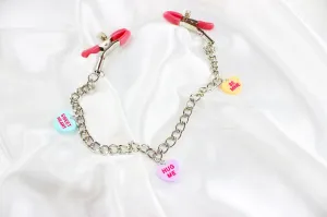 Candy Heart Screw Nipple Clamps