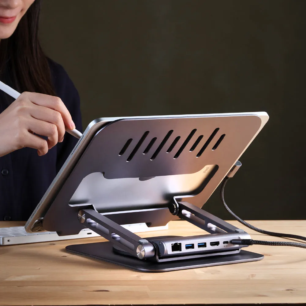 CASA Hub Stand Pro USB-C 6-in-1 Laptop Stand Hub