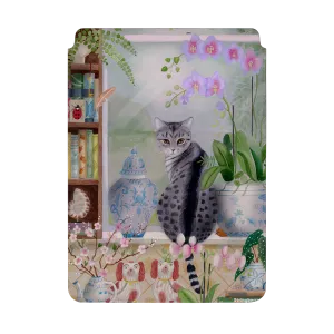 Cat In Window By Bex Parkin Laptop, Kindle & iPad Sleeve