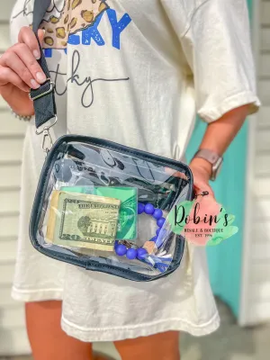 Clear Stadium/Concert Approved Crossbody Purse