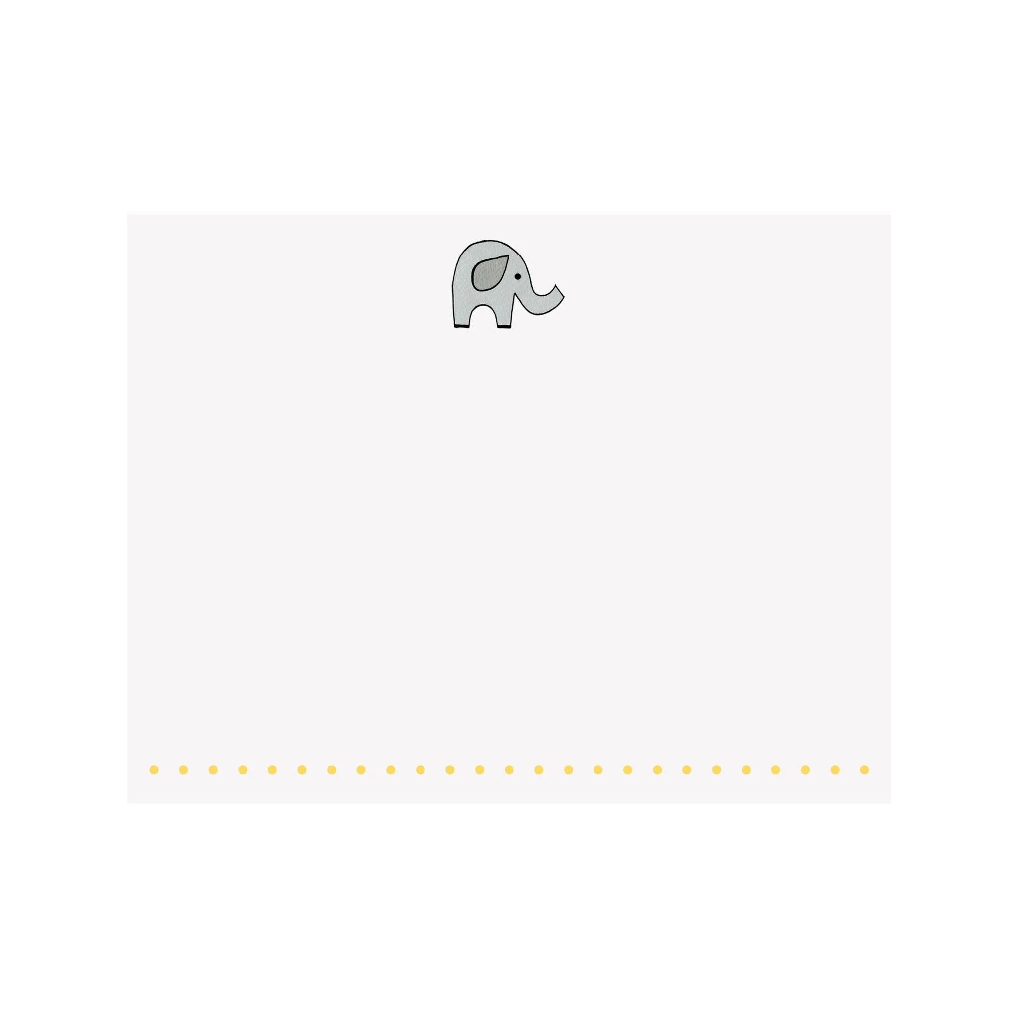 Elephant Note Card