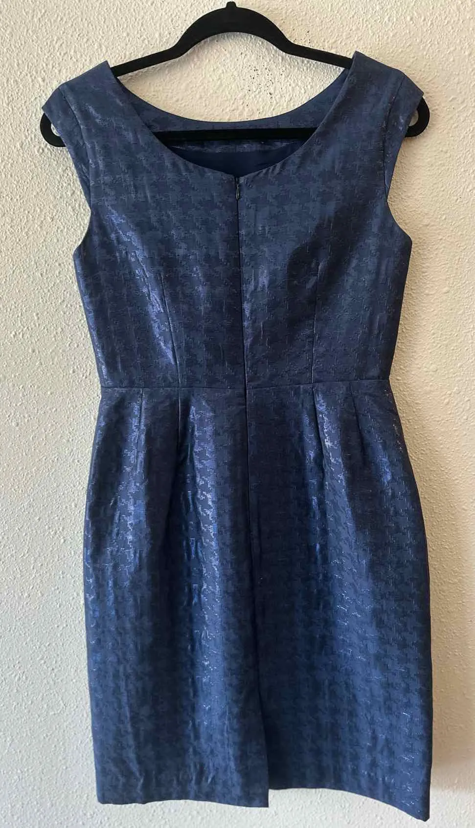 Elizabeth McKay Midnight Blue Multi Size 4 Dress