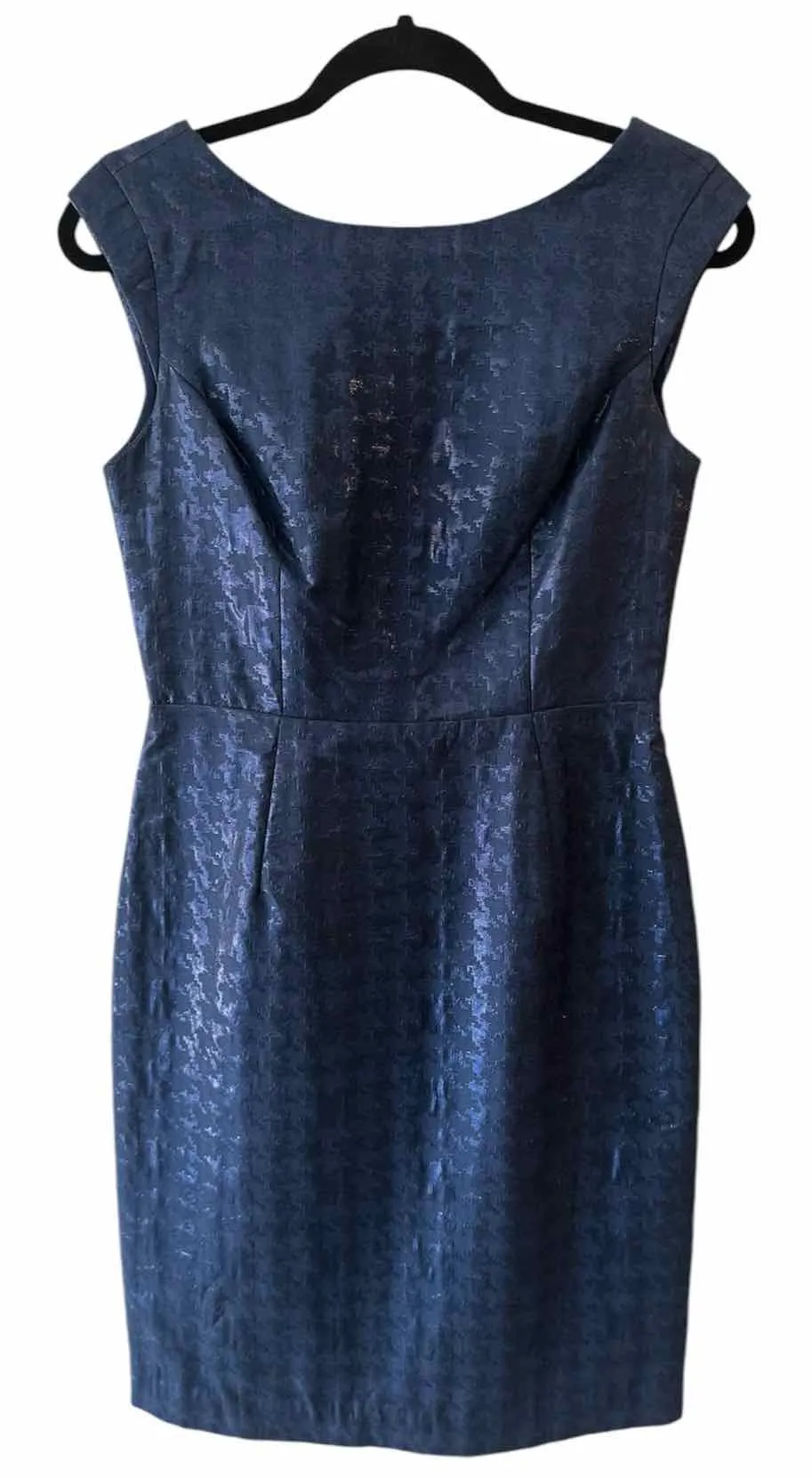 Elizabeth McKay Midnight Blue Multi Size 4 Dress