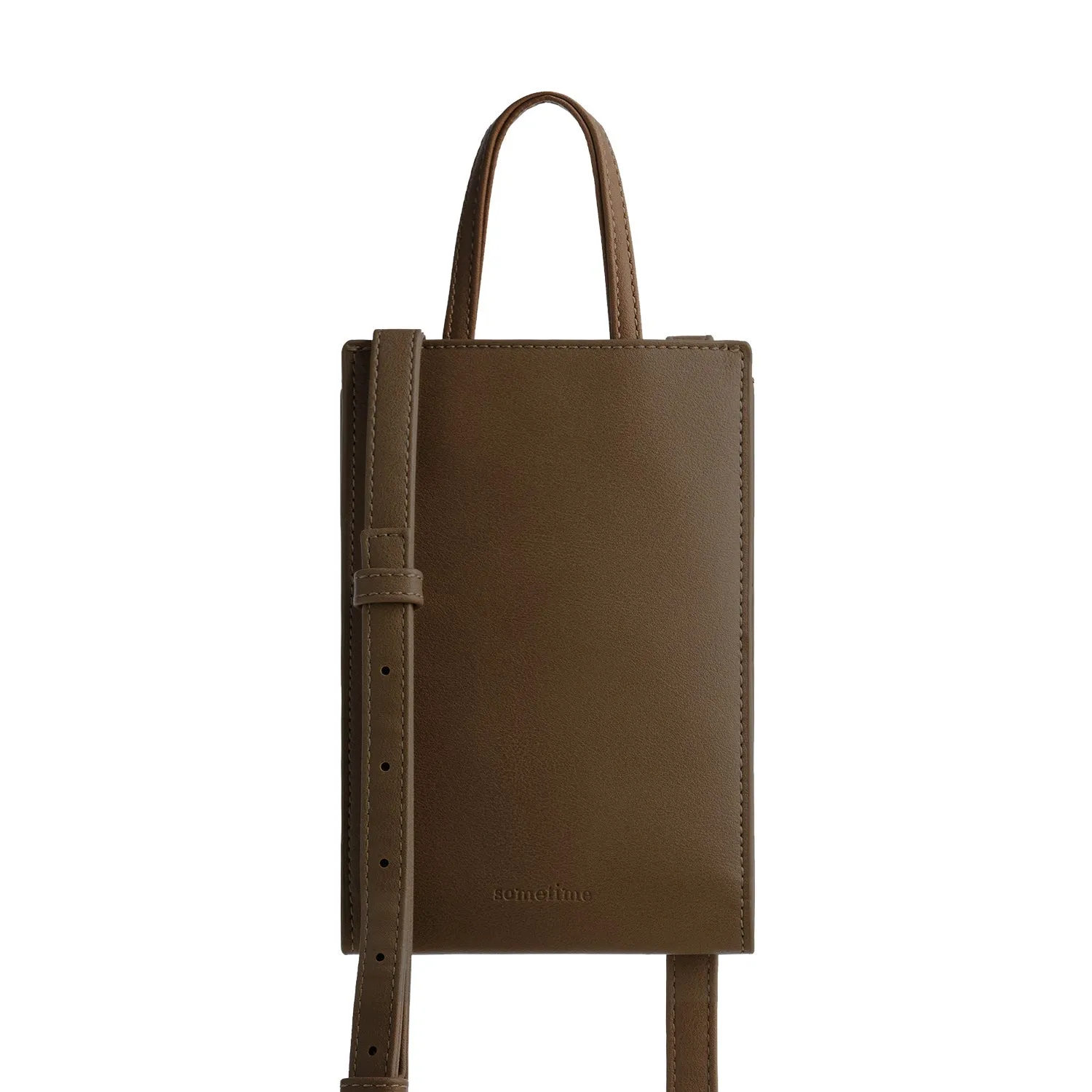 Estee Phone Bag - Dark Mocha