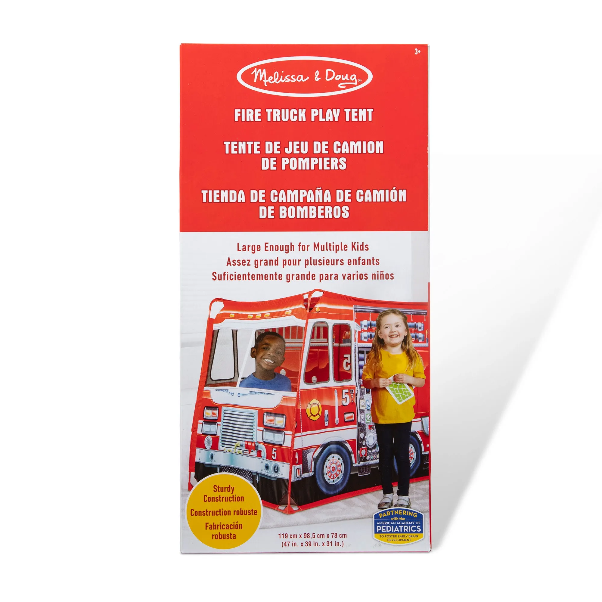 Fire Truck Play Tent