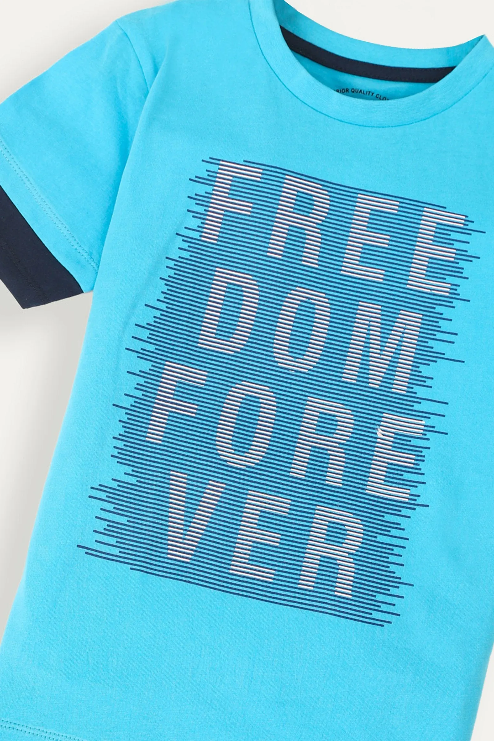 Freedom Forever' Printed T-Shirt