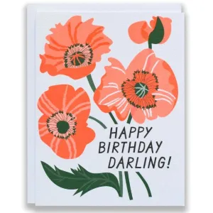 Happy Birthday Darling Card