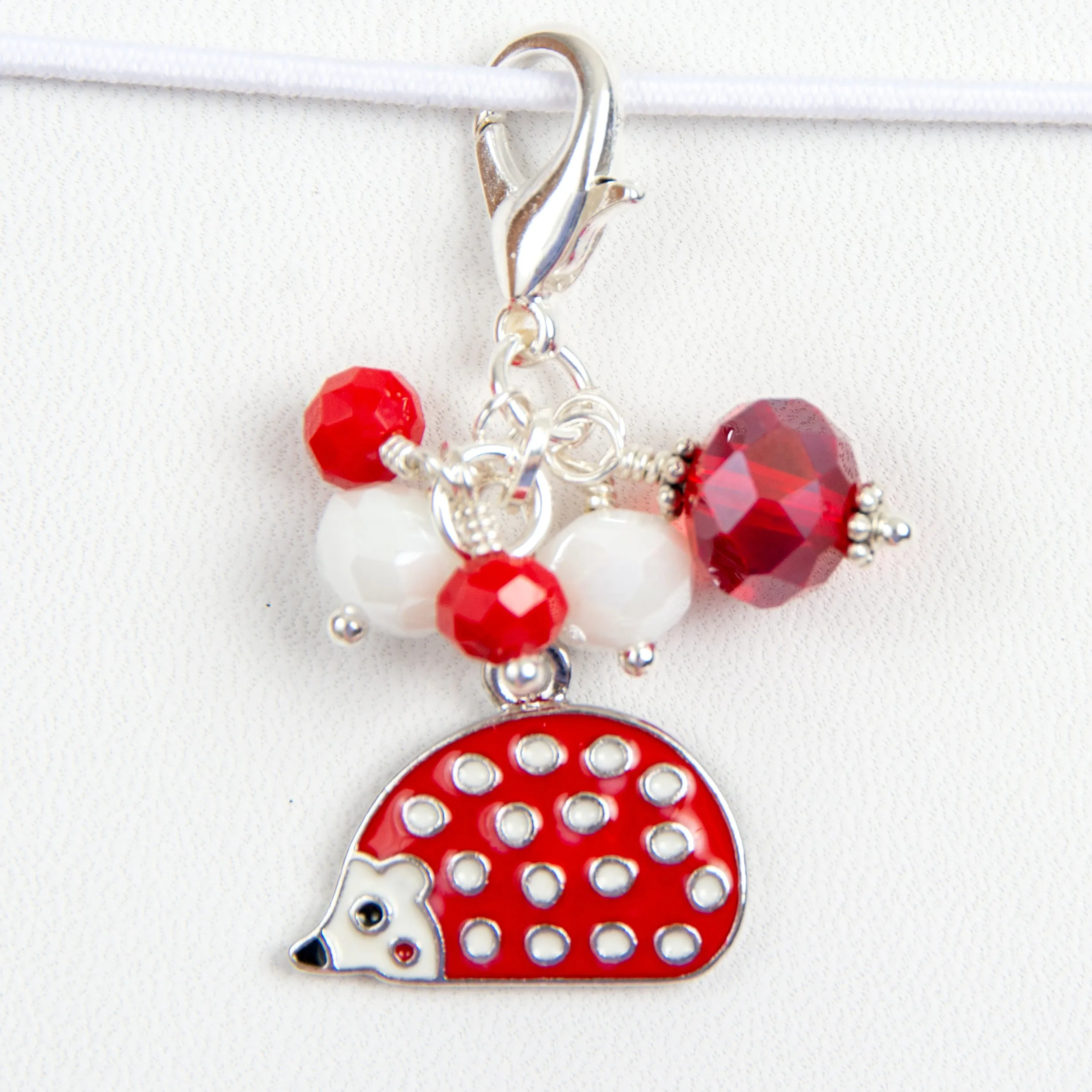 Hedgehog Dangle Planner Clip or Charm