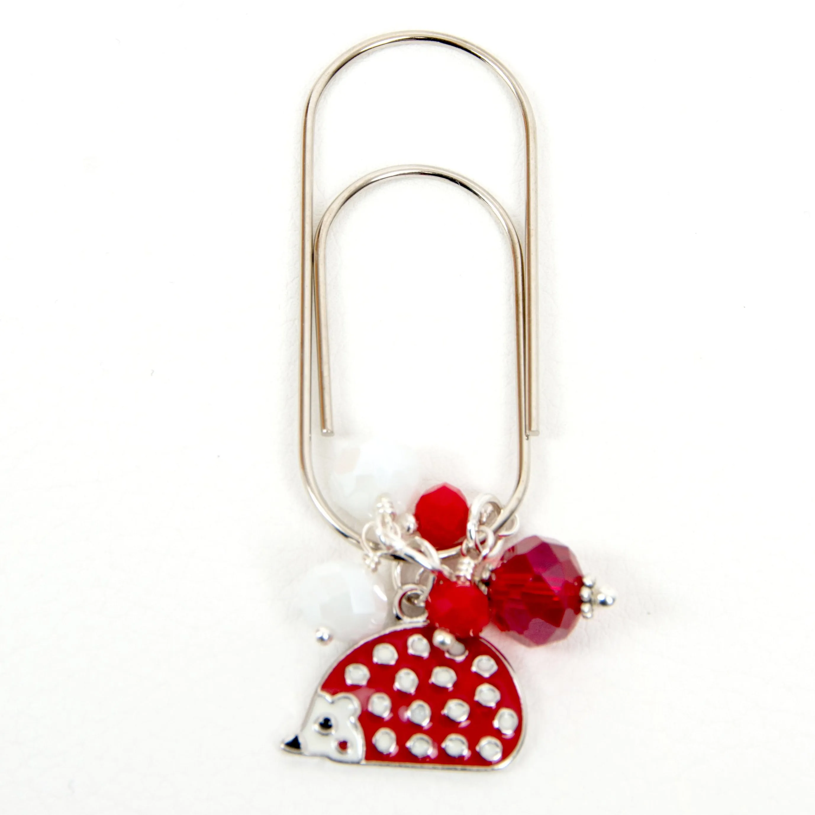 Hedgehog Dangle Planner Clip or Charm