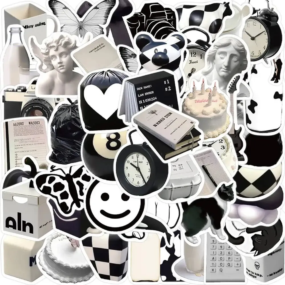 Ins Style Milk Cookie Graffiti Stickers Pack