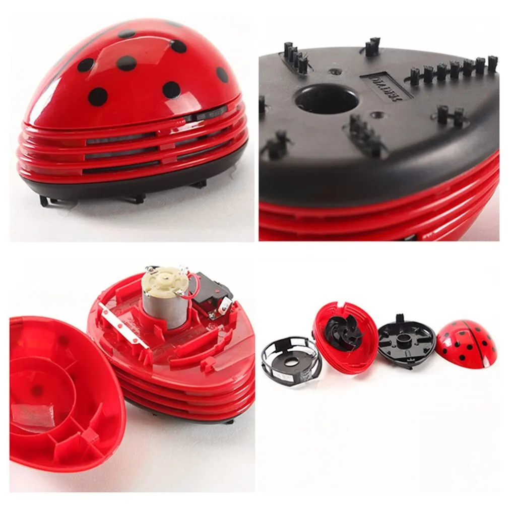 Ladybug Shape Desktop Keyboard Vacuum Cleaner