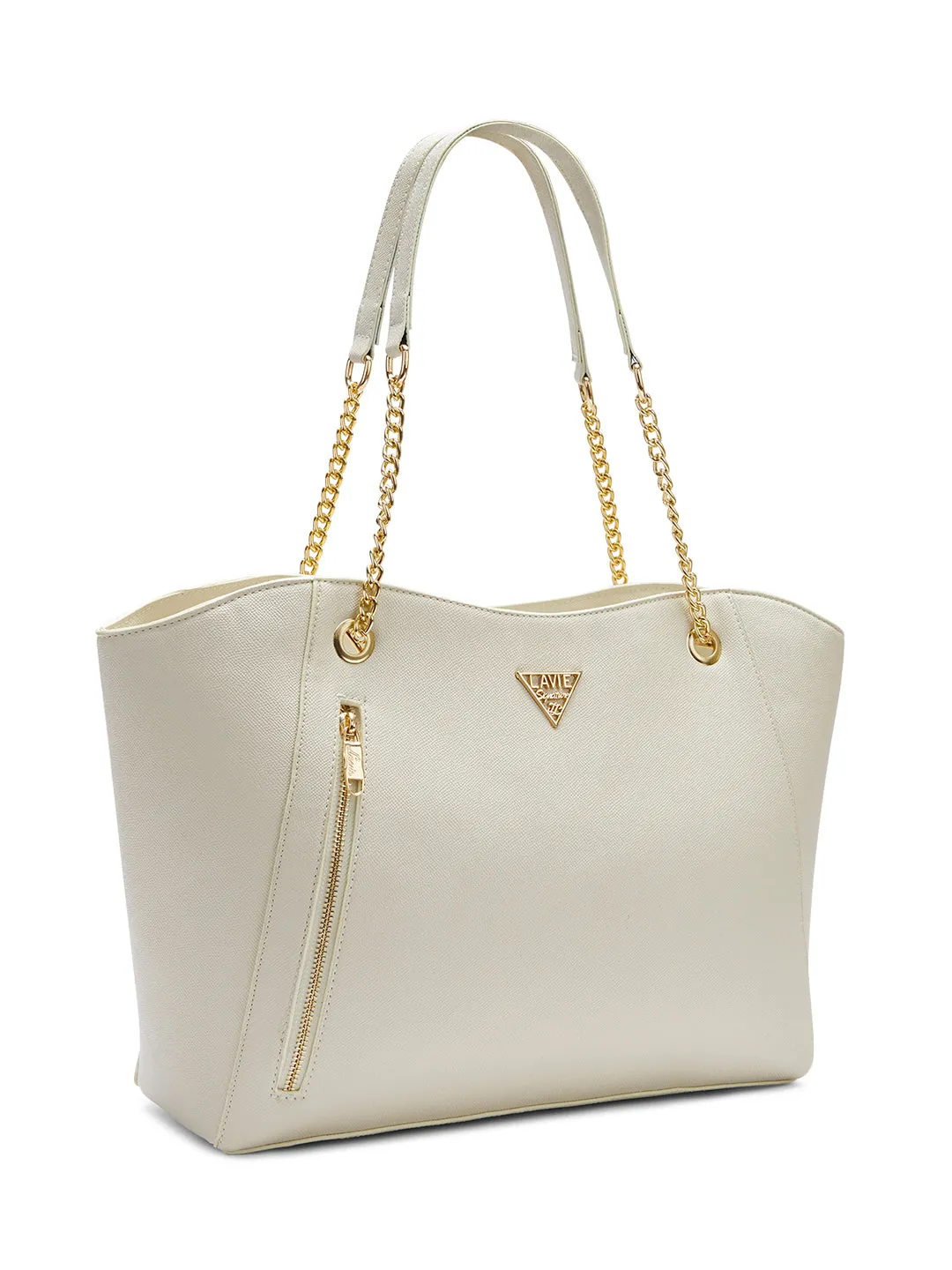 Lavie Signature Houston Large Off White Womens Tote