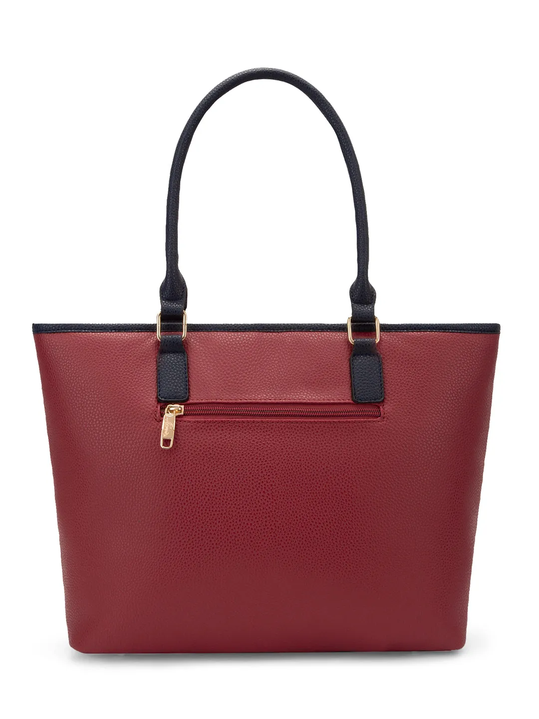 Lavie Signature Las Vegas Large Red Womens Tote Bag