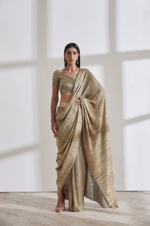 Metallic 2.0 Sari with Milkyway Nikki Blouse