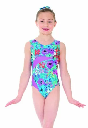 Mondor 7881 Printed Sleeveless Gymsuit