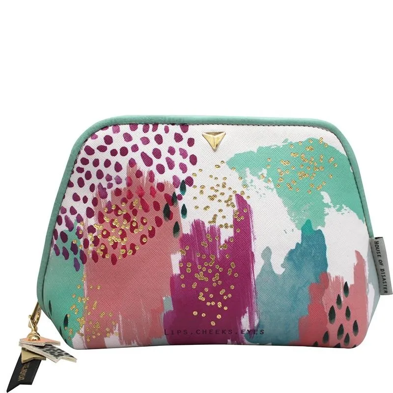 Paint Pattern Make Up Bag