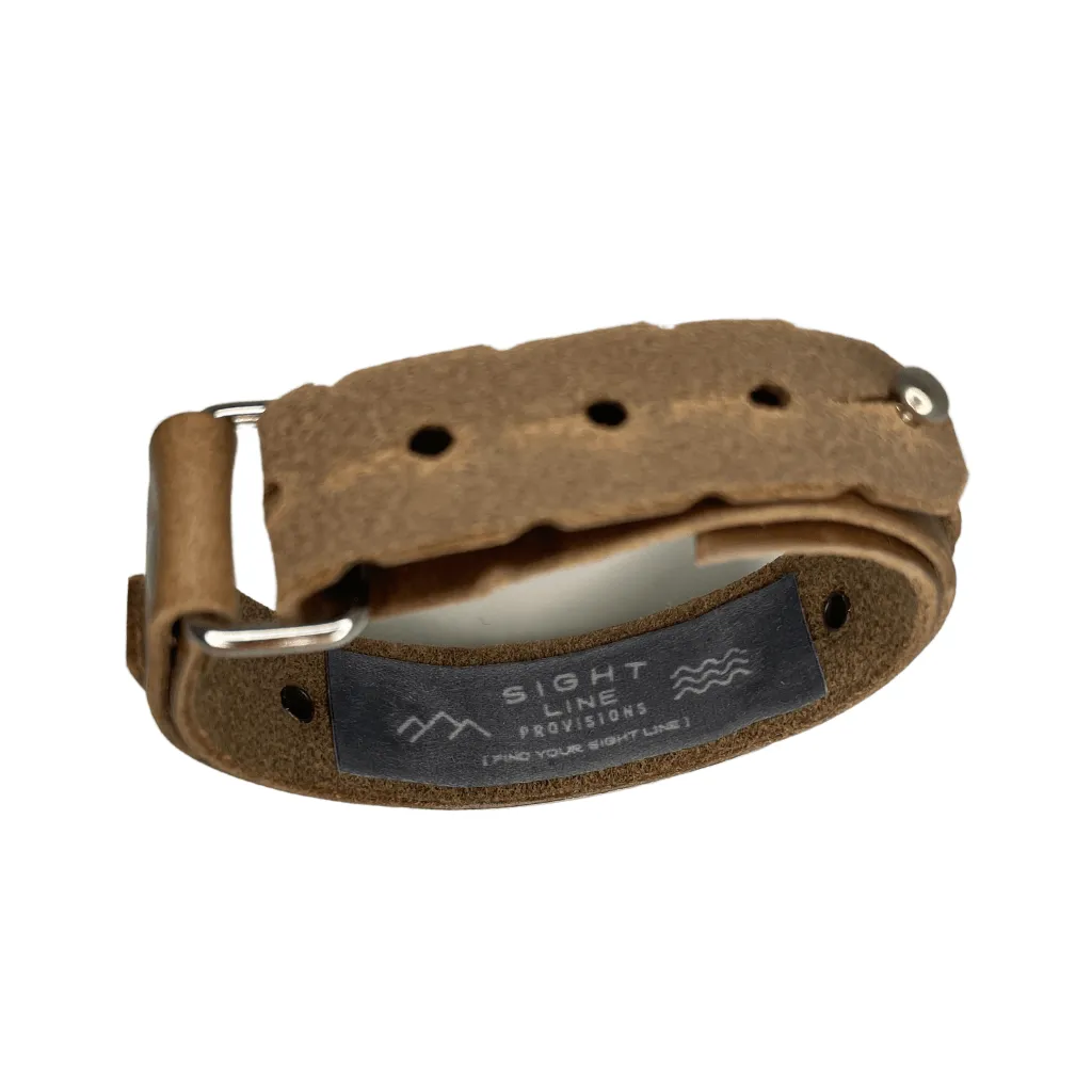 Sight Line Trout Leather Bracelet - Standard