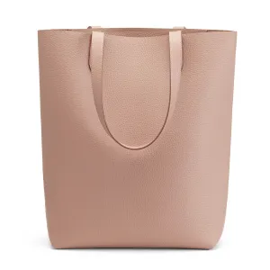 Tall Structured Leather Tote