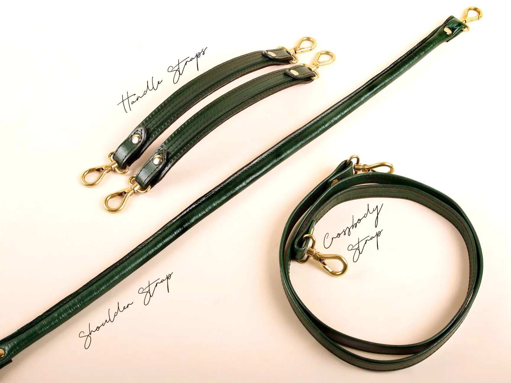 The Bailey Strap in Jungle Green