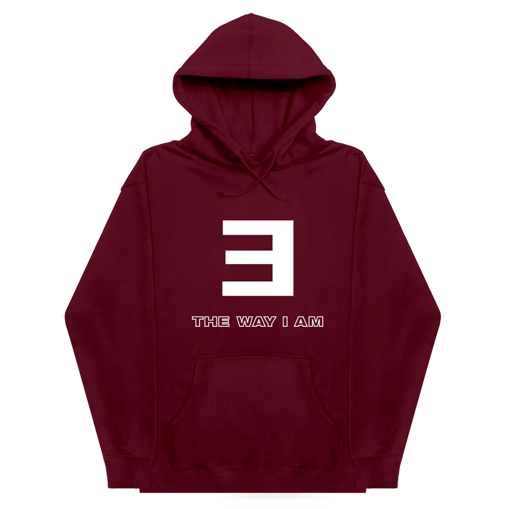 THE WAY I AM HOODIE (MAROON)