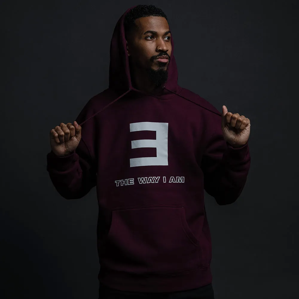 THE WAY I AM HOODIE (MAROON)