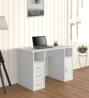 Unicorn Study Table in White Colour