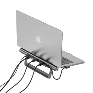 VOKAMO Docking Station Stand 8 In 1 Dock Stand for MacBook Pro/Air and others